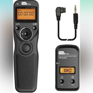 Remote Shutter Release Compatible for Sony, PIXEL TW-283 S1 Wireless Remote